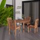 Amazonia Eucalyptus 5-Piece Patio Dining Set BT 470_5ROUND