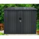 Hanover Galvanized Steel Bicycle Storage Shed HANBIKESHD-GRY