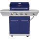 Nexgrill 4-Burner Propane Gas Grill in Blue with Side Burner 720-0830HM