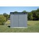 Sojag Denali 8 ft. x 5 ft. Anthracite Premium Steel Shed with Lockable Swing Doors SJDEN85
