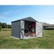 Arrow Elite 10 ft. D x 8 ft. W Anthracite Premium Vented Corrosion Resistant Steel Storage Shed EG108AN