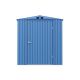 Arrow Elite 6 ft. W x 6 ft. D Blue Grey Metal Premium Vented Corrosion Resistant Steel Storage Shed 34 sq. ft. EG66BG