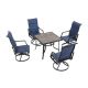 Patio Festival 5-Piece Sling Square Outdoor Dining Set PF19105-105-221-B
