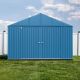 Arrow Elite Storage Shed 16 ft. W x 12 ft. D x 8 ft. H Metal Shed 192 sq. ft. EG1216BG