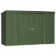 Scotts Garden Storage Shed 10 ft. W x 4 ft. D x 6 ft. H Metal Shed 35 sq. ft. STTEP104