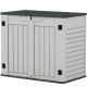 Patiowell 4 ft. W x 2 ft. 5 in. D Resin Horizontal Storage Plastic Shed with Lockable Door, Easy Storage (9.97 sq. ft.) PASB260