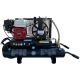 Unbranded Industrial Gold 10 Gal. 5.5 HP Honda Portable Low RPM 125 PSI Electric Air Compressor with Quiet Operation P55HG11