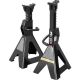 Torin 3-Ton, Capacity Steel Jack Stands in Black (2-Pack) AT43006B