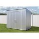 Arrow Galvalume 8 ft. W x 5 ft. D Metal Steel Storage Shed Garden/Patio with Swing Doors, 40 sq. ft. THD8567AB