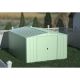 Arrow 10 ft. x 14 ft. Green Metal Storage Shed With Gable Style Roof 129 Sq. Ft. CLG1014SGDSP