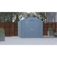 Arrow 8 ft. x 8 ft. Blue Metal Storage Shed With Gable Style Roof 59 Sq. Ft. SCG88BGDSP