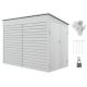 Outsunny 5 ft. W x 9 ft. D Backyard Garden Utility Storage Tool Shed 845-841V01WT