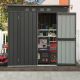 Boosicavelly 6 ft. W x 4 ft. D Metal Storage Shed with Double Door (24 sq. ft.) BOCPGS06-B