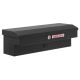 Weather Guard 41 in. Matte Black Aluminum Lo-Side Truck Tool Box 184-52-04