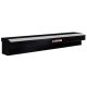 Weather Guard 87.25 in. Gloss Black Steel Long Lo-Side Truck Tool Box 165-5-04