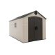 Lifetime 8 ft. W x 15 ft. D Resin Outdoor Storage Shed with Double Doors (120 sq. ft.) 60394