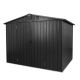 domi outdoor living 8.2 ft. W x 6.2 ft. D Metal Shed with Lockable Doors and Air Vents (51 sq. ft.) LGCF1551-D