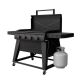 Camp Chef Gridiron 36 Flat Top 4-Burner Propane Griddle Grill in Black FTG36