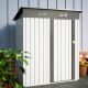 ToolCat 5 ft. W x 3 ft. D Outdoor Metal Storage Shed, Garden Shed with Lockable Doors (15 Sq. Ft.) MGG1-23-GJF