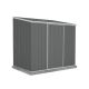 ABSCO EZI Slider 7 ft. W x 5 ft. D Metal Storage Shed in Woodland Gray with SNAPTiTE assembly system (39 sq. ft.) AB1040
