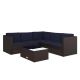 Carnegy Avenue Brown 2-Piece Plastic Patio Conversation Set CGA-BN-533282-NA-HD