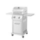 Nexgrill 2 Burner Stainless Steel Propane Gas Grill with Folding Side Shelves 720-0864RH