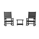 Carnegy Avenue Black 3-Piece Plastic Patio Conversation Set CGA-LE-533737-BL-HD