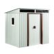 JimsMaison 6 ft. W x 5 ft. D Metal Shed with Floor Frame(30 sq. ft.) XBWWCSTG05W