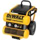 DEWALT 4 Gal. 1.1 HP Continuous Electric Wheeled Dolly-Style Air Compressor with Panel D55154