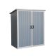 Misopily 5 ft. W x 3 ft. D Outdoor Gray Plastic All Weather Tool Storage Shed for Bikes and Patio Furniture (15 sq. ft.) SA17-228B050