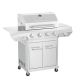 Nexgrill 4 Burner Stainless Steel Propane Gas Grill with Side Burner 720-0830XF