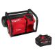 Milwaukee M18 FUEL 18-Volt Lith-Ion Brushless Electric Cordless 2 Gal. Quiet Air Compressor w/M18 FORGE XC 8.0 Ah Battery Pack 2840-20-48-11-1881