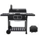 Royal Gourmet 30 in. Charcoal Grill with Cover, BBQ Smoker Picnic Camping Patio Backyard Cooking in Black CD2030AC-THD