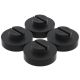 BENDPAK Slipover Round Pinch Weld Puck for 2 Post Car Lifts with up to 10000 lb. Capacity, Set of 4 5210263
