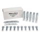 MAX JAX Standard Anchor Bolt Kit with Fasteners for 2 Post Car Lifts with up to 10000 lb. Capacity 5215911