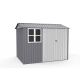 ITOPFOX 6 ft. x 8 ft. Metal Storage Shed Large Tool Sheds with Window (48 sq. ft.) H2PH037OT005