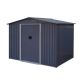 JimsMaison 8 ft. W x 6 ft. D Metal Shed with Sliding Doors (48 sq. ft.) JMBYSTG01DG