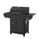 Nexgrill 4 Burner with Side Burner Propane Gas Grill in Black 720-0830XM
