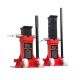 Big Red Heavy Duty Pin Style Jack Stand with 2-Casters and Handle for Car SUV, Truck, 12-Ton (24,000 lbs.) Capacity, Red ATZ120006P