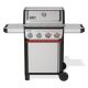 Weber Spirit S-425 4-Burner Liquid Propane Gas Grill in Stainless Steel with Sear Zone 1500790