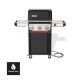 Weber Spirit EP-325 3-Burner Natural Gas Grill in Black with Sear Zone and Weber Works Compatibility 1500845