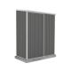 ABSCO EZI Slider 5 ft. W x 3 ft. D Metal Storage Shed in Woodland Gray with Snaptites Assembly System (14 sq. ft.) AB1046
