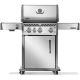 Napoleon Rogue PRO 425 Propane Gas Grill with Infrared Side Burner, 4-Burners, Stainless Steel RP425SIBPSS-2