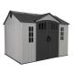 Lifetime 10 ft. W x 8 ft. D Resin Side Entry Outdoor Storage Shed (80 sq. ft. ) 60466