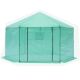 Unbranded 13.1 ft. W x 8.6 ft. D Plastic Shed with Waterproof Walk-In Greenhouse Hexagonal Upgrade Reinforced Frame (112 sq. ft.) Sheds-22
