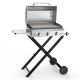 Hitechluxe Portable 3-Burner Flat Top Propane Gas Grill Griddle Stove THT183-SR