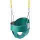 SVOPES Toddler Swing Seat, Metal Outdoor Swing Set with High Back Full Bucket Baby Swing, 150 lbs. Capacity, Carabiners ZXGBQTYYEZYZWYNL0V0-1218