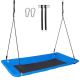 SVOPES 60 in. Platform Swing, 700 lbs. Weight Capacity, Vinyl Outdoor Swing Set with 900D Oxford Fabric, Multi-Strand Ropes LSJD60YCSQQL9GJAFV0-1218