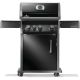 Napoleon Rogue® 425 Propane Gas Grill with Range Side Burner, 4 Burners, Black R425SBPK-2-FB