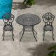 Unbranded 3-Piece Aluminum Outdoor Dining Set-Outdoor Dining Furniture with Durable Frame for Patio, Garden, Backyard Outdoor Set-56
